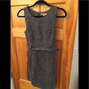 Banana Republic Tweed Belted Dress